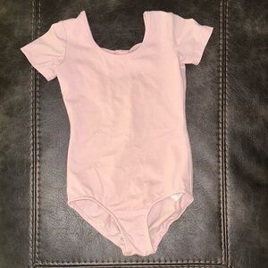 Pink Toddler Ballet Leotard w/skirt